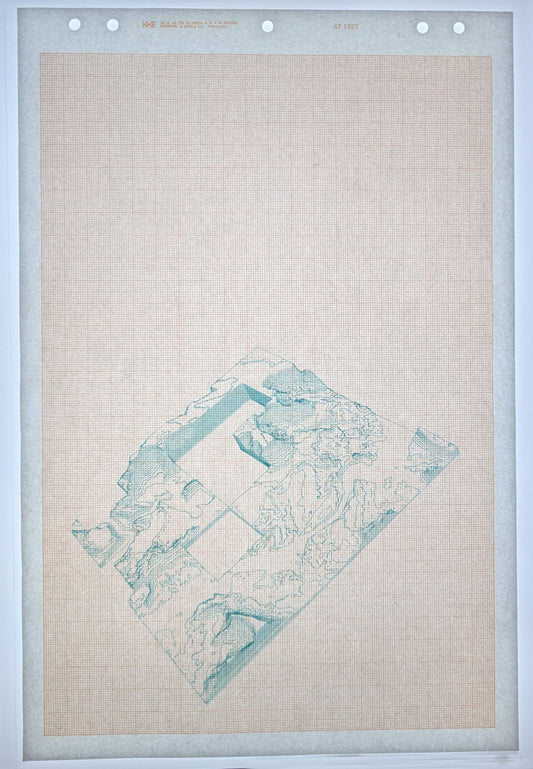 Moab Topography Plotter Drawing