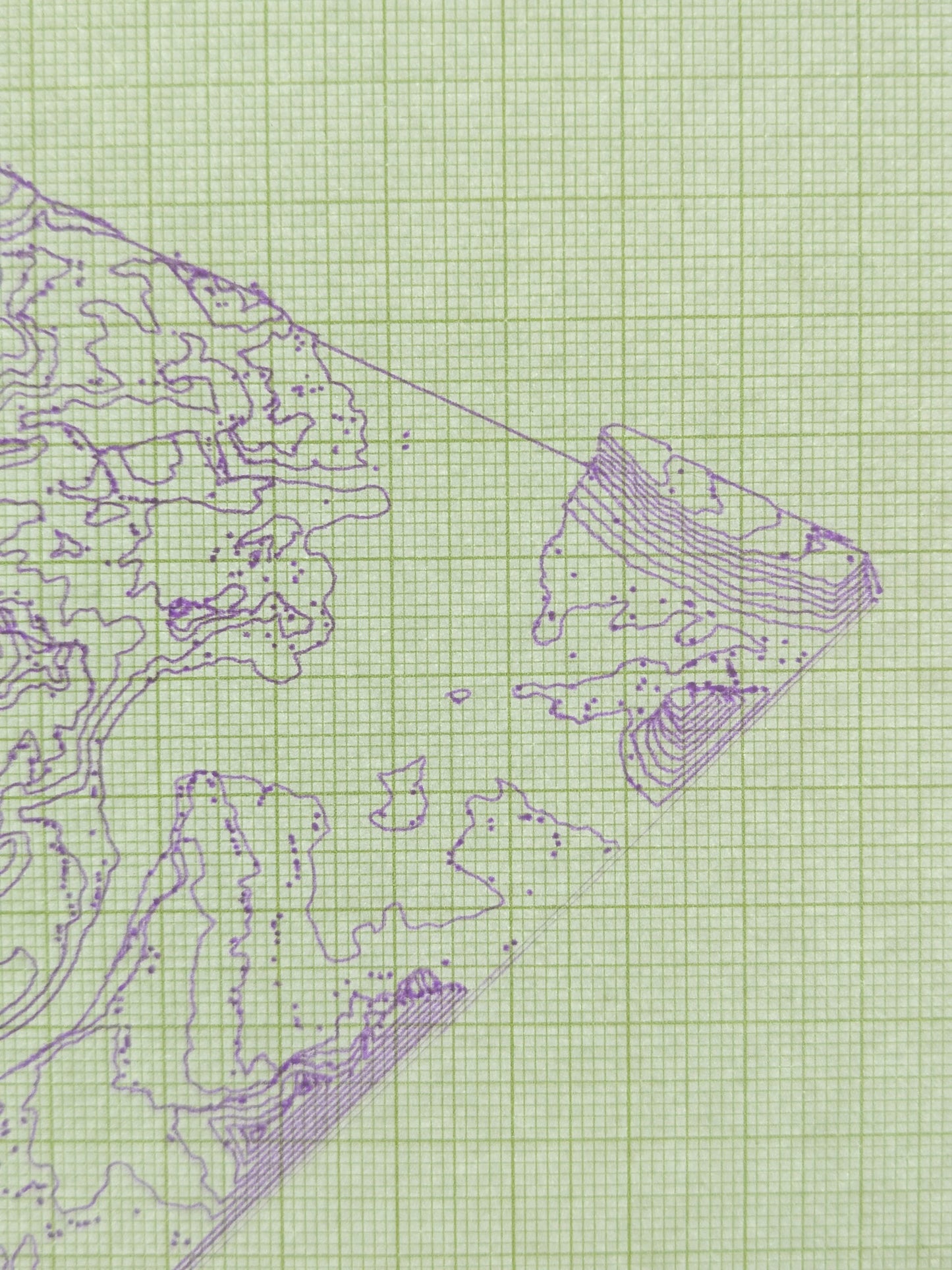 Moab Topography Plotter Drawing